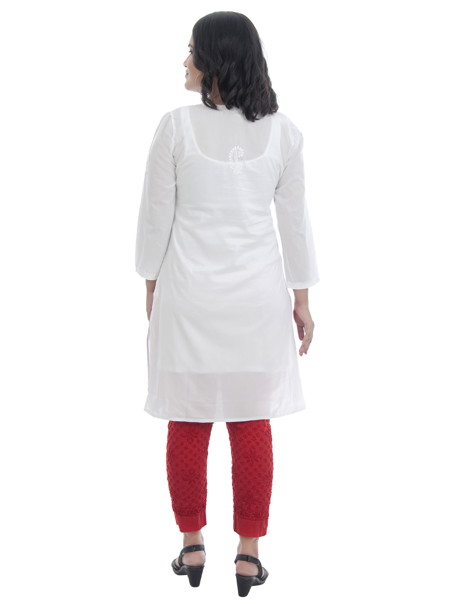 A2 LACE NECK KURTI (9)