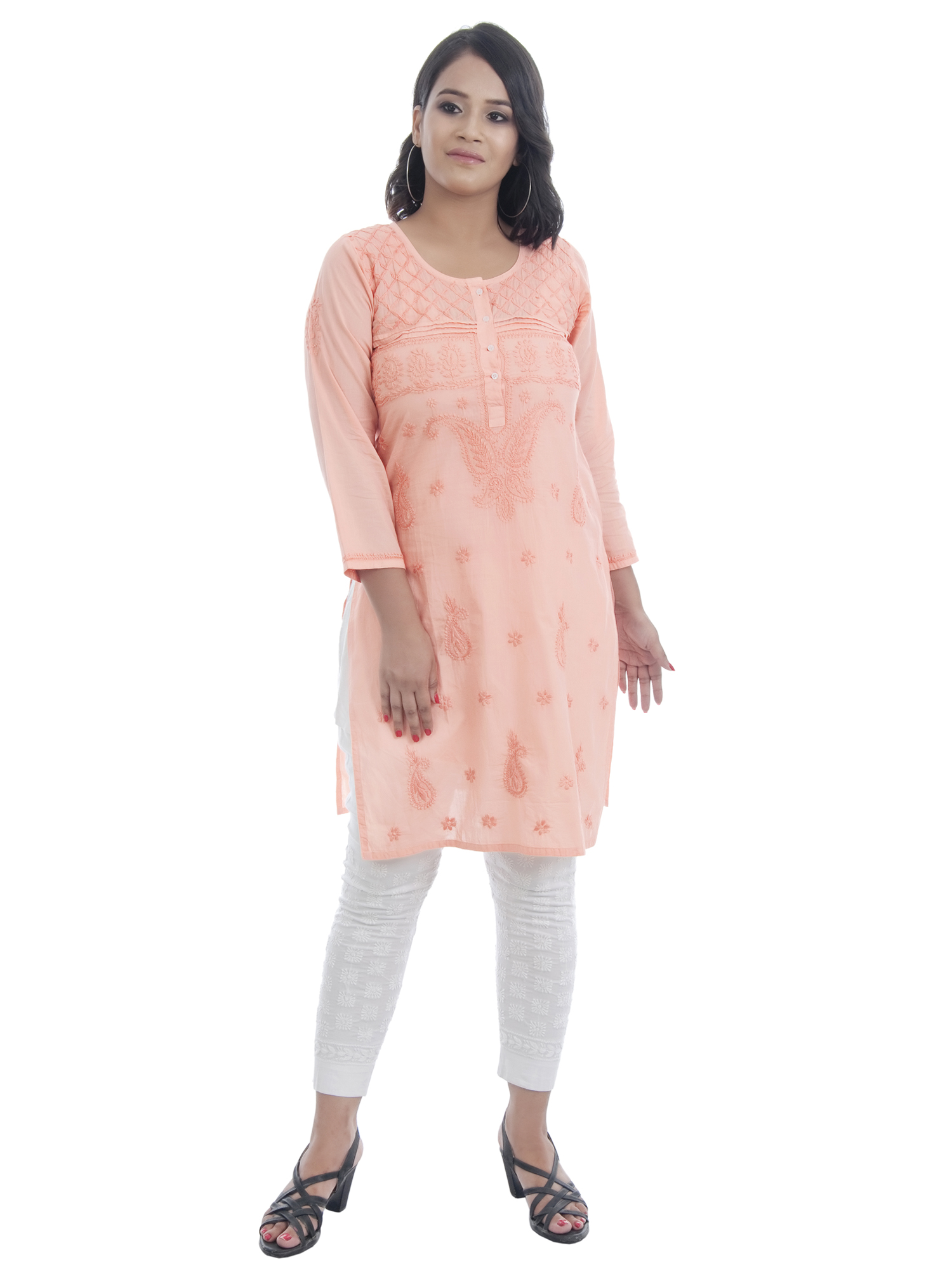 A4 THREE CHEST PLATE KURTI (1)