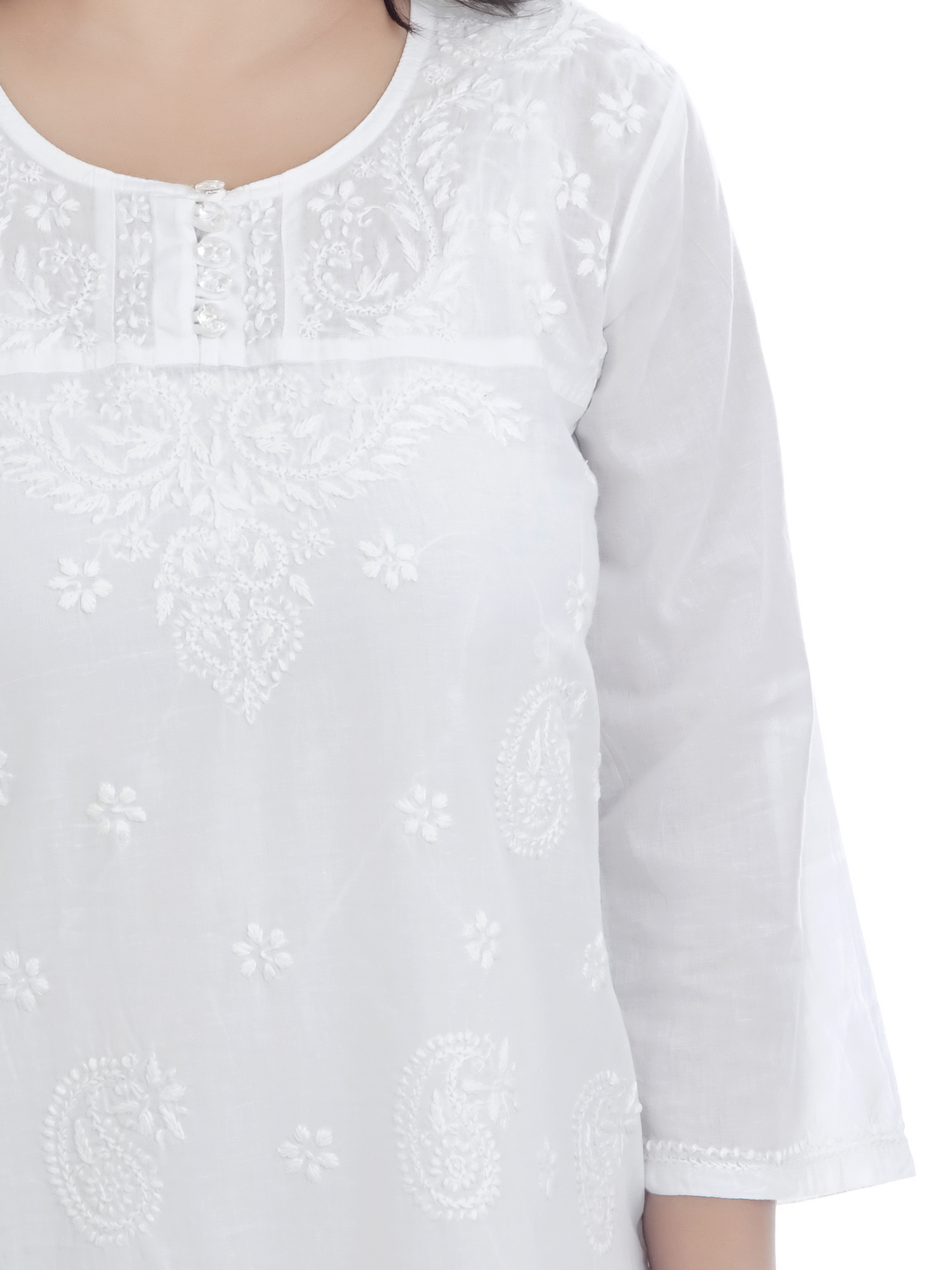 A7 CRYSTAL BUTTON KURTI (2)